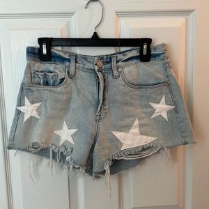 Blank NYC Barrow High Rise Vintage Shorts